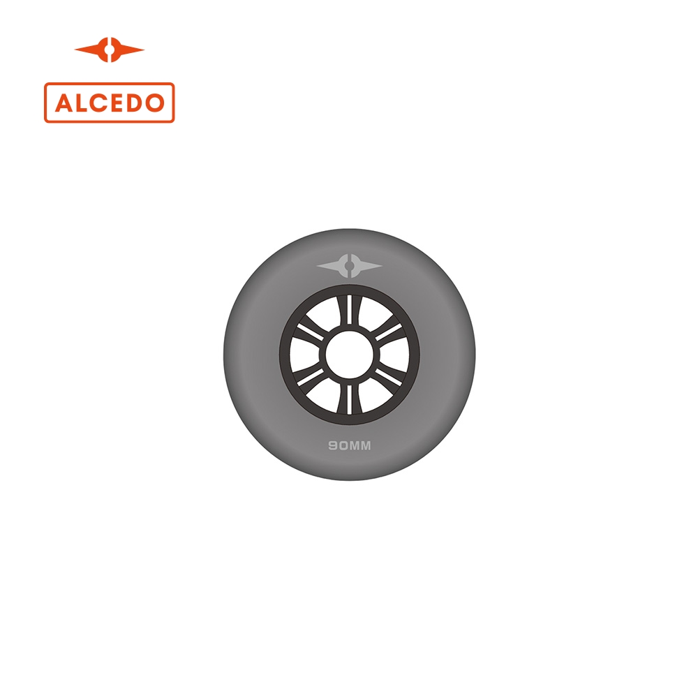 ALCEDO WHEELS GREY 90MM
