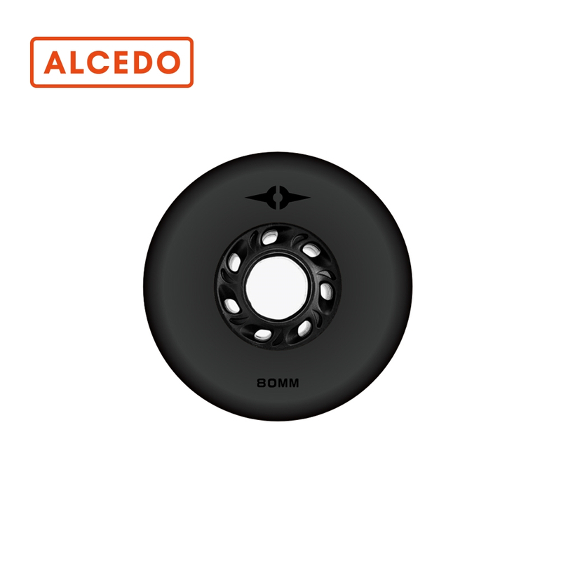 ALCEDO WHEELS BLACK 80MM