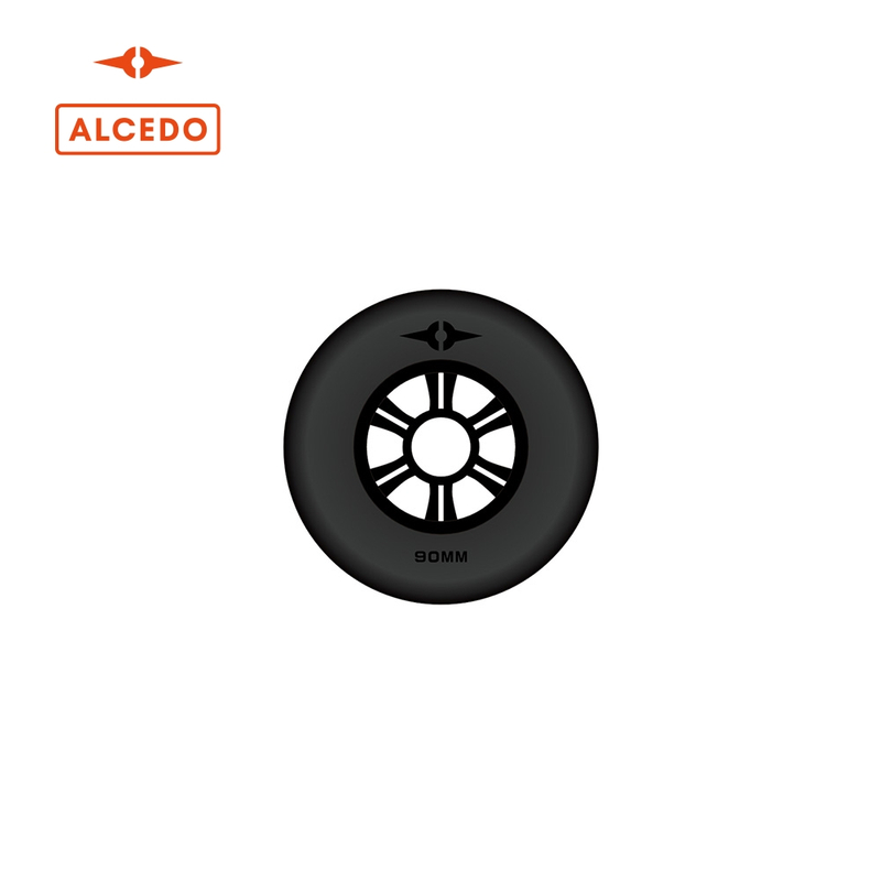 ALCEDO WHEELS BLACK 90MM