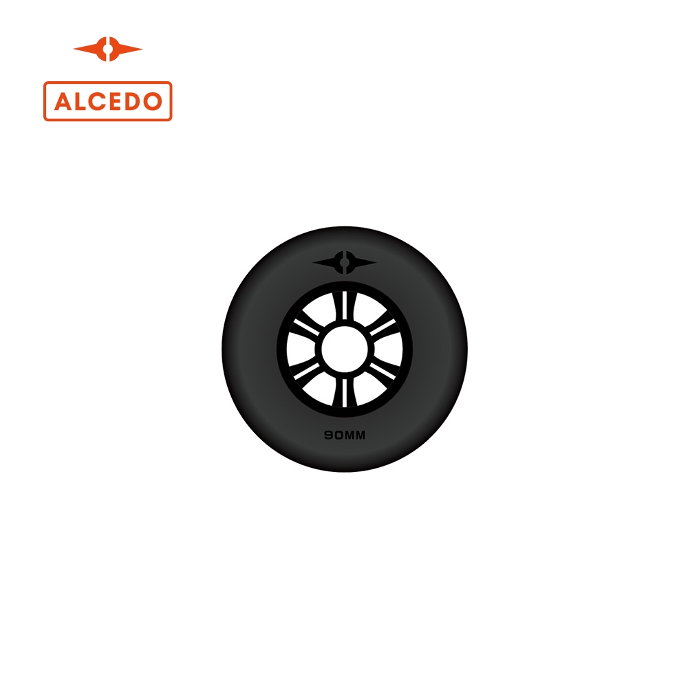 ALCEDO WHEELS BLACK 90MM