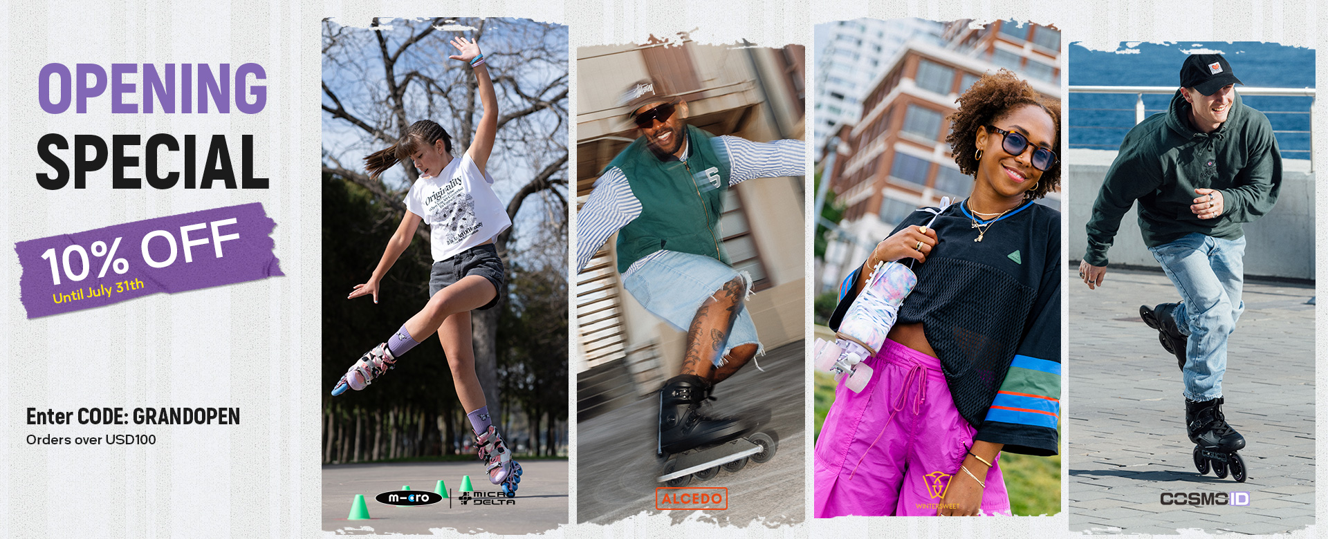 skatebeastshop banner grandopen